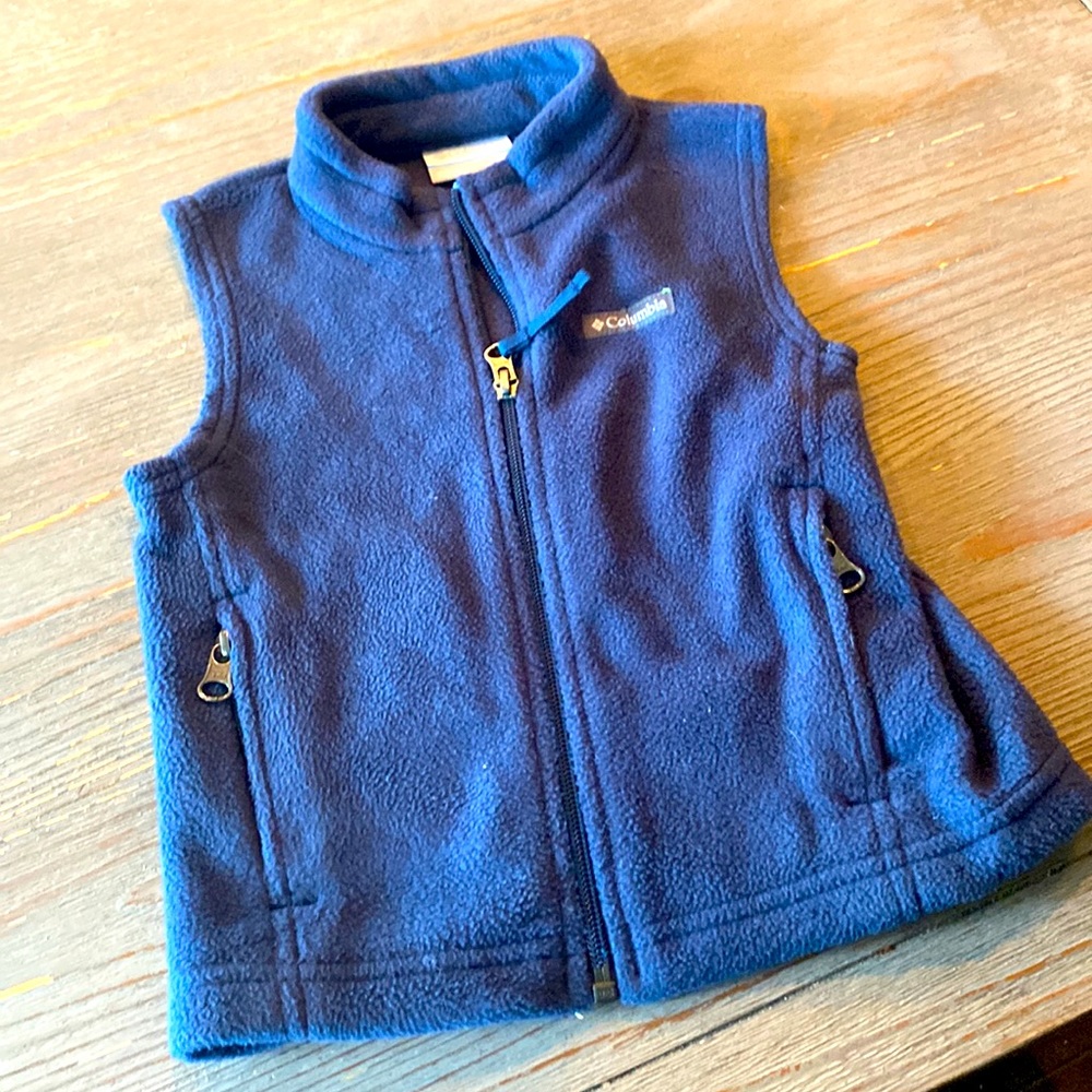 3T Columbia vest with side zippers